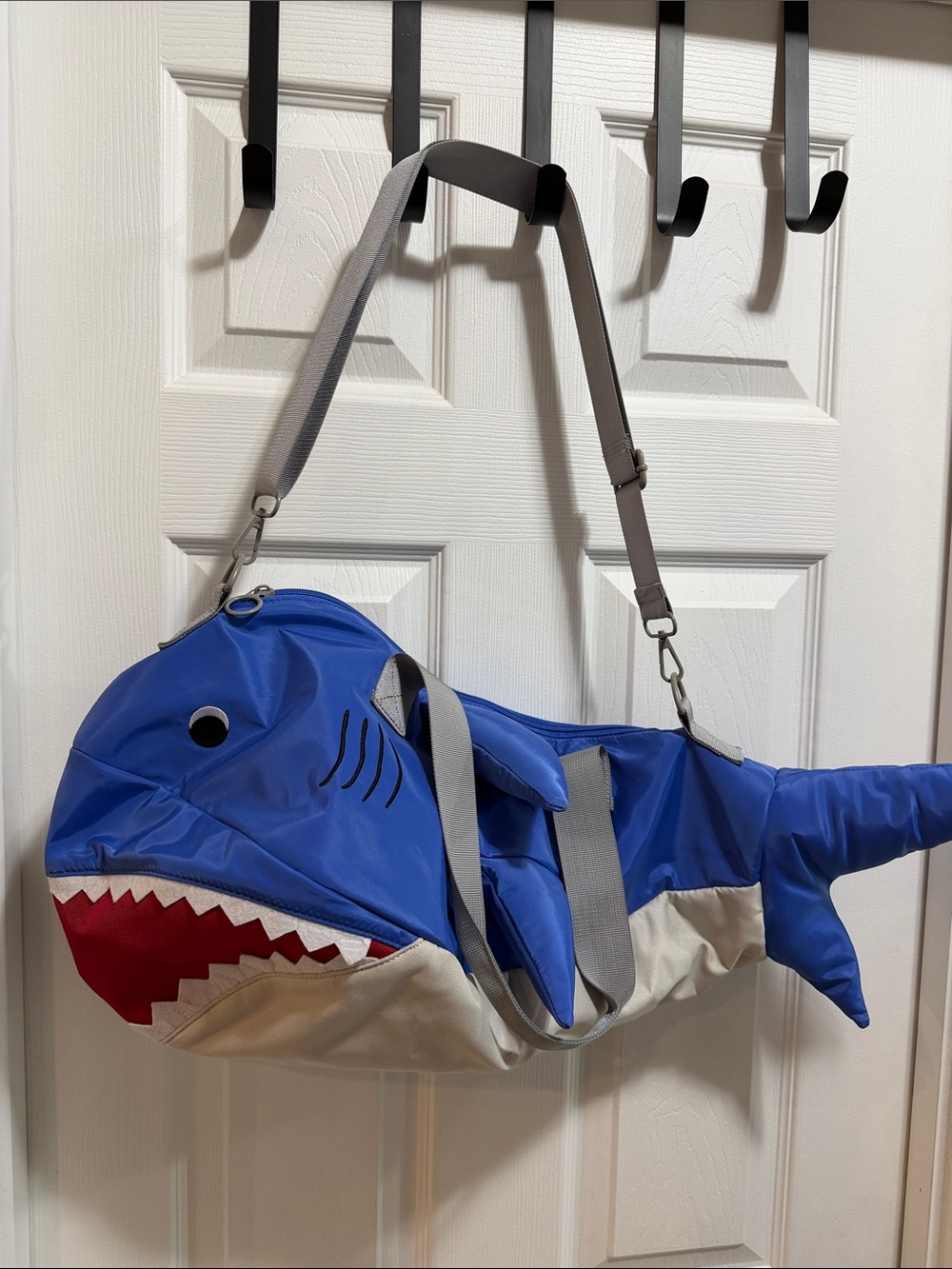 Cat & Jack Kids Shark Duffel Bag